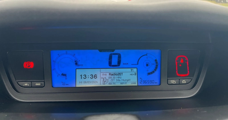Citroen C4 Picasso cena 5999 przebieg: 236000, rok produkcji 2007 z Kozienice małe 92